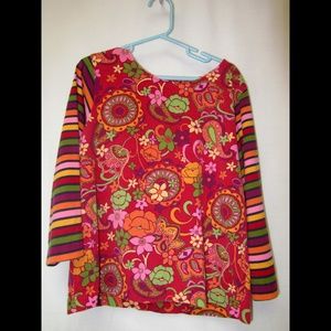 Hanna Andersson Jewel Box Top Shirt  130/ US 8